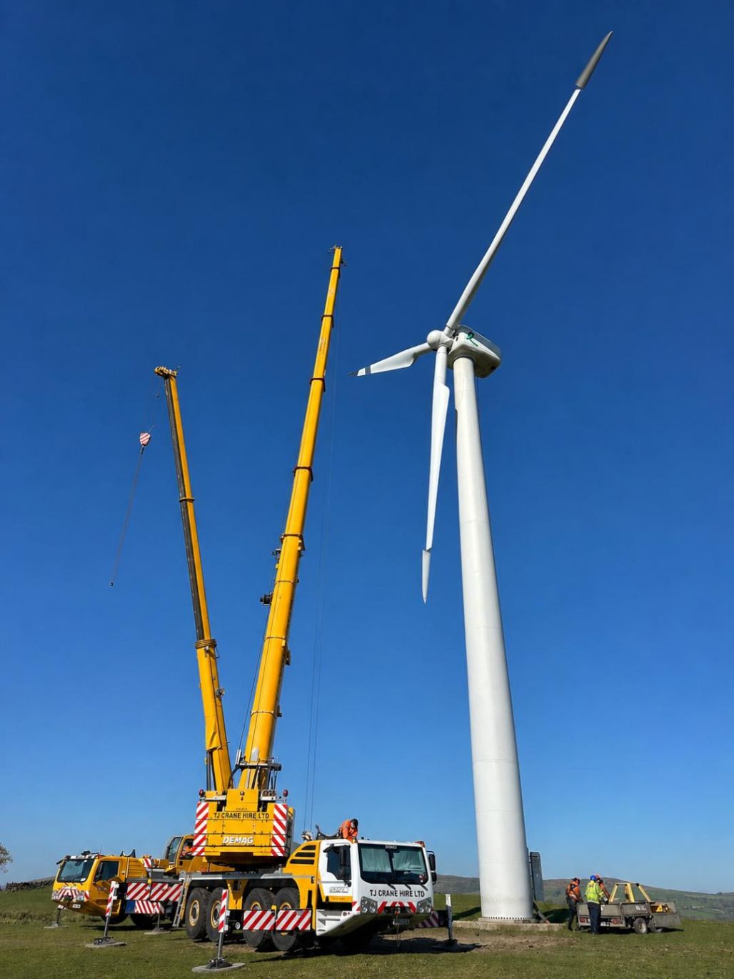 T.J Crane Hire Ltd Slider Images