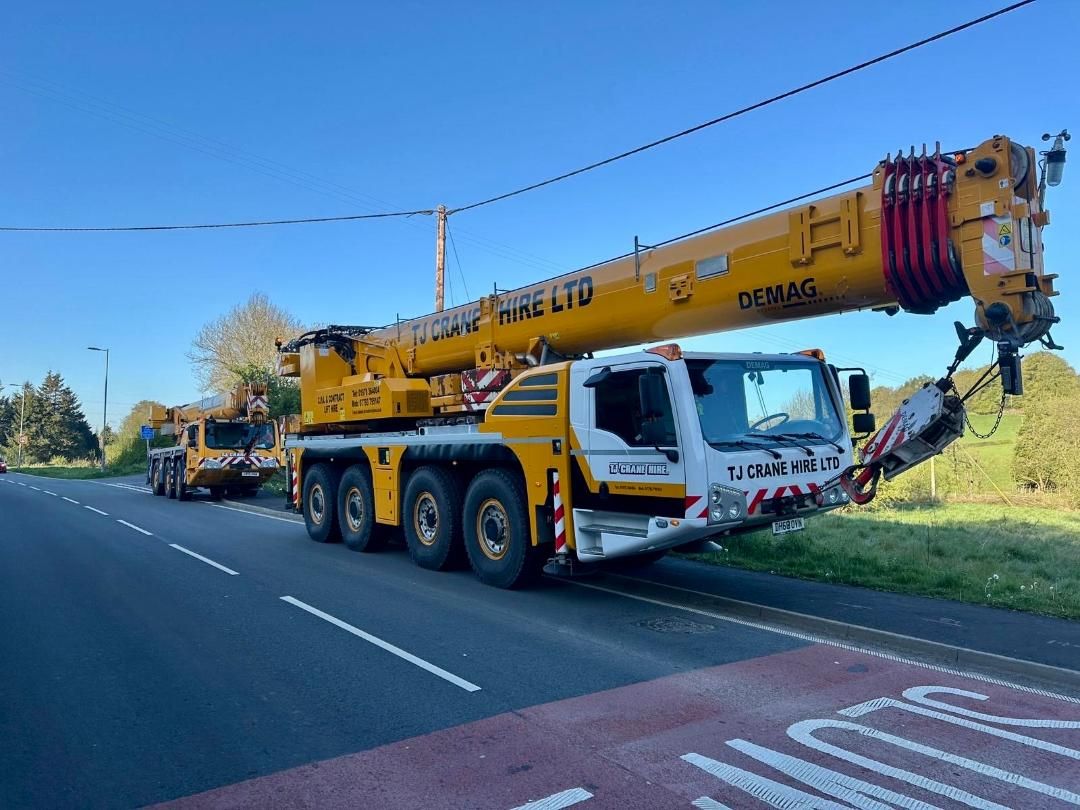 T.J Crane Hire Ltd Slider Images