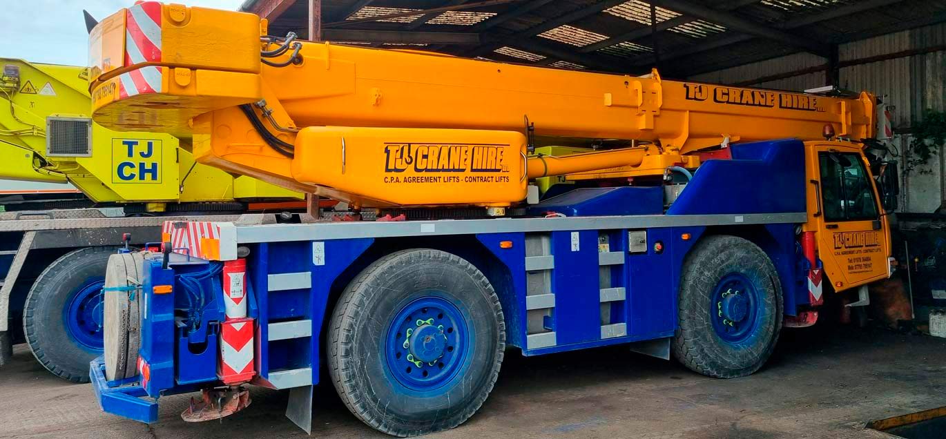 T.J Crane Hire Crane Hire North Wales