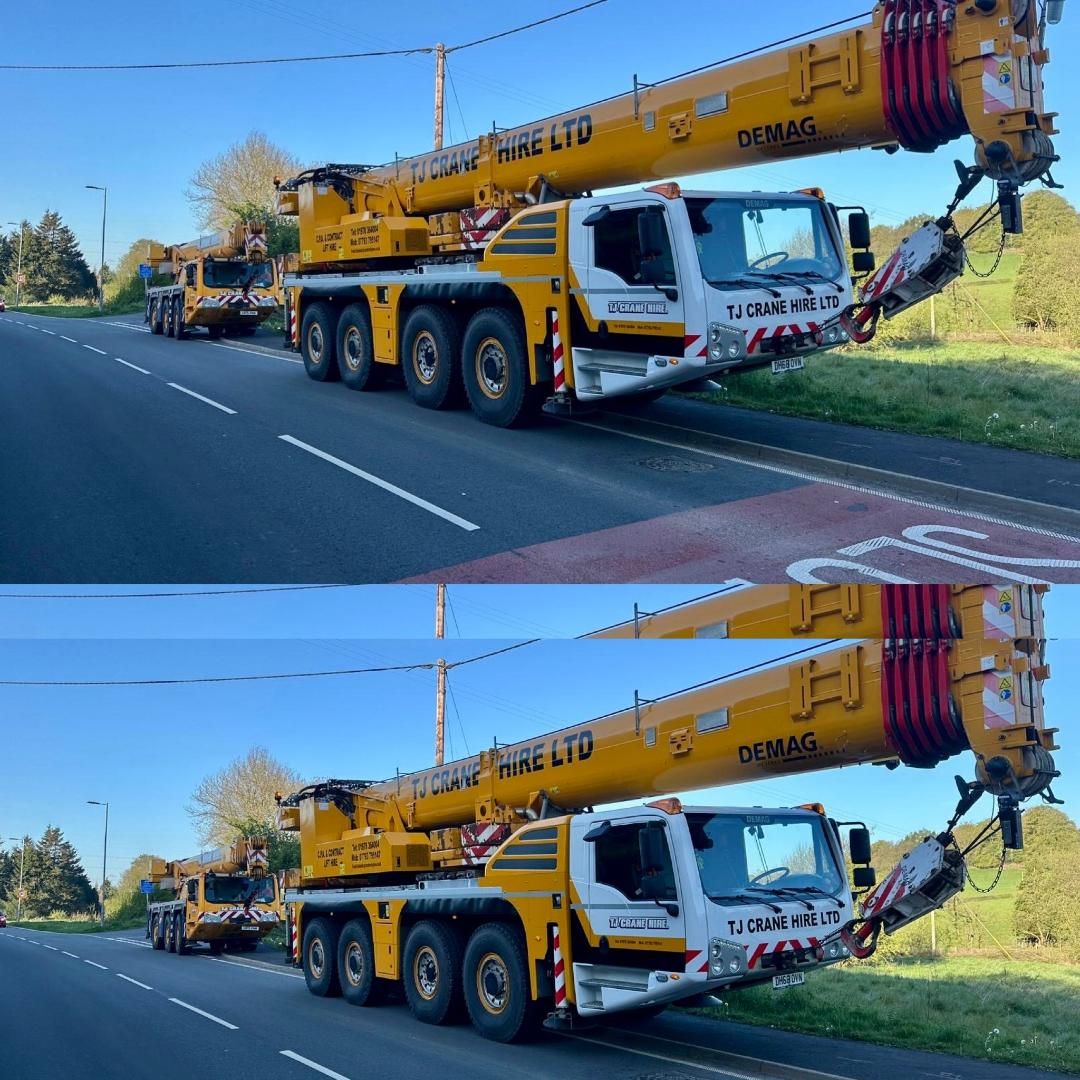 T.J Crane Hire Ltd Slider Images